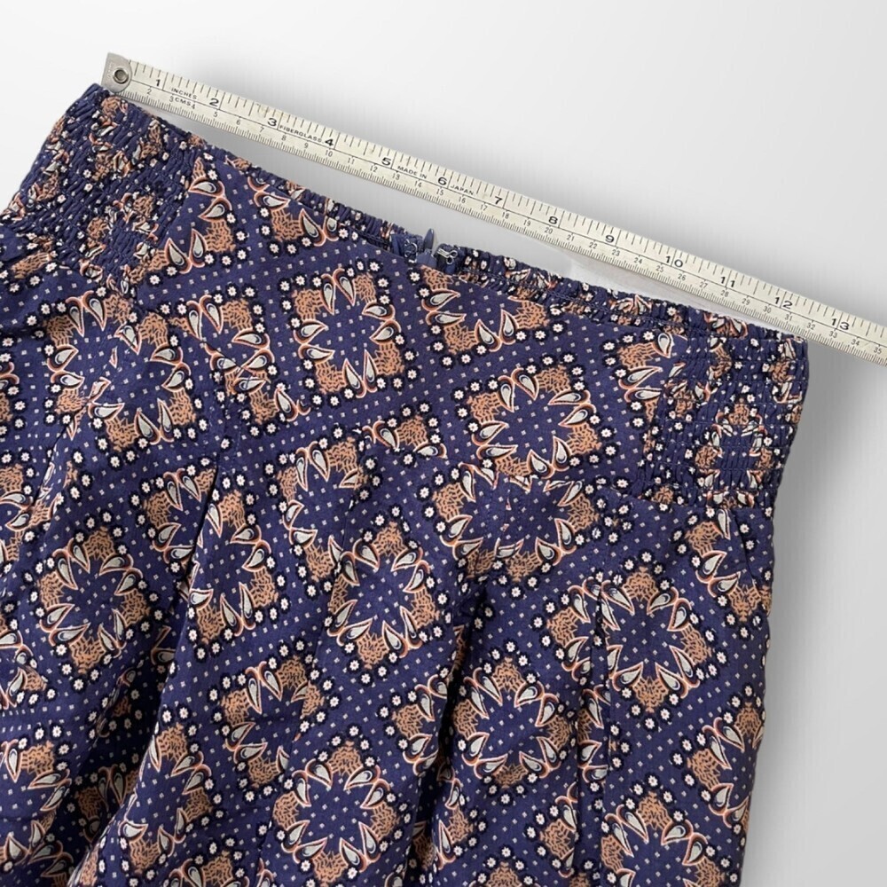 Maeve NWT Purple Terrace Floral Wide Leg Pants 2 - Picture 9 of 12